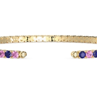 Classic Half Eternal Diamond Bangle