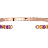 Classic Half Eternal Diamond Bangle