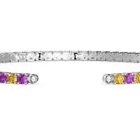 Classic Half Eternal Diamond Bangle
