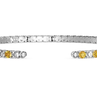 Classic Half Eternal Diamond Bangle