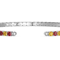 Classic Half Eternal Diamond Bangle