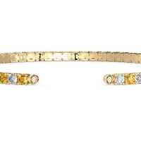 Classic Half Eternal Diamond Bangle