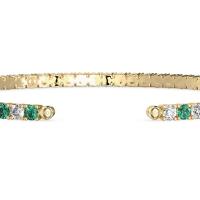 Classic Half Eternal Diamond Bangle