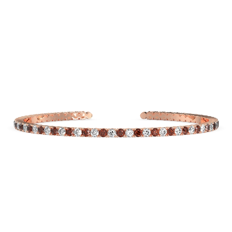 Classic Half Eternal Diamond Bangle