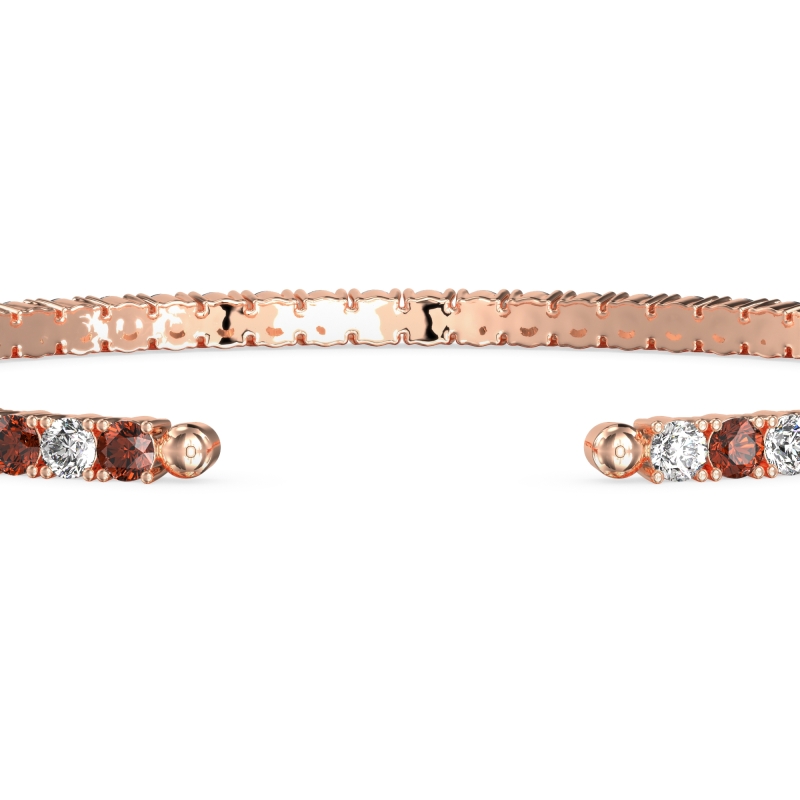 Classic Half Eternal Diamond Bangle