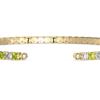 Classic Half Eternal Diamond Bangle