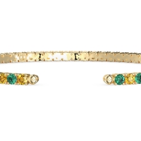 Classic Half Eternal Diamond Bangle