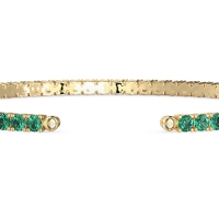 Classic Half Eternal Diamond Bangle