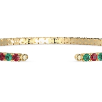 Classic Half Eternal Diamond Bangle