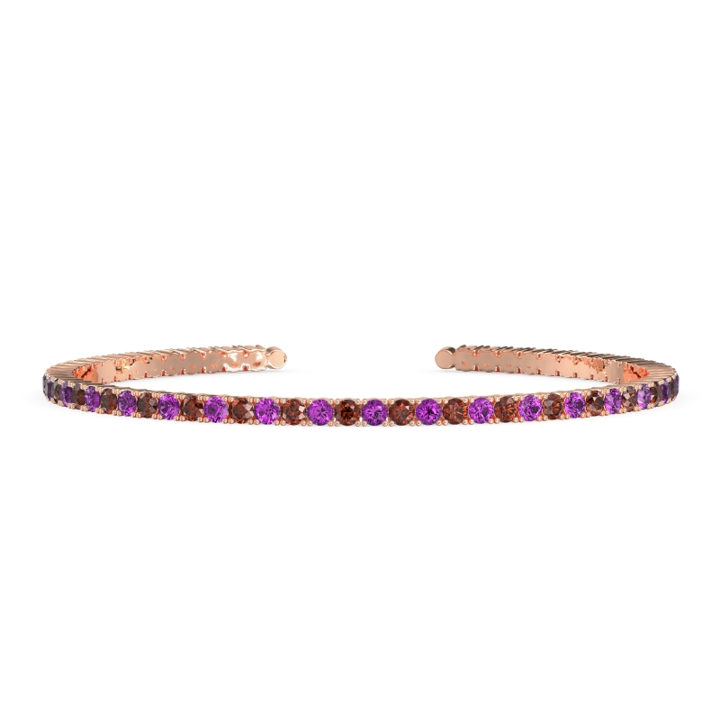 Classic Half Eternal Diamond Bangle