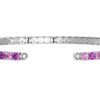 Classic Half Eternal Diamond Bangle
