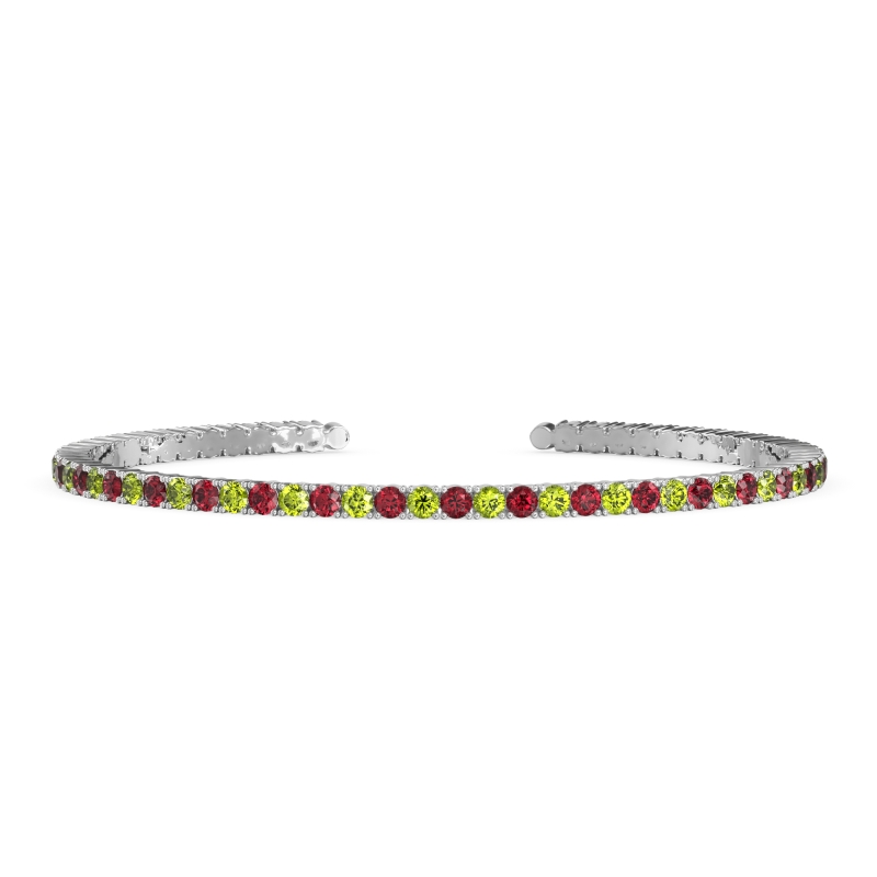 Classic Half Eternal Diamond Bangle