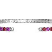 Classic Half Eternal Diamond Bangle