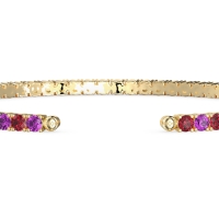 Classic Half Eternal Diamond Bangle