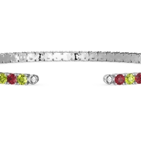 Classic Half Eternal Diamond Bangle