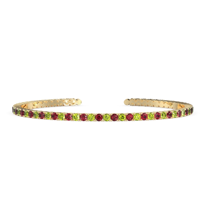 Classic Half Eternal Diamond Bangle