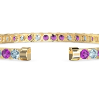 Allure Classic 4 Prong Flexible Bangle