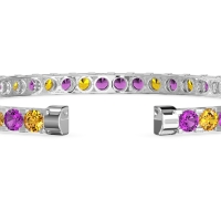 Allure Classic 4 Prong Flexible Bangle