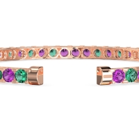 Allure Classic 4 Prong Flexible Bangle