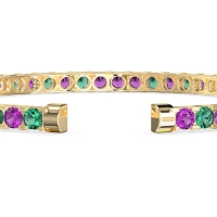 Allure Classic 4 Prong Flexible Bangle