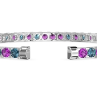 Allure Classic 4 Prong Flexible Bangle