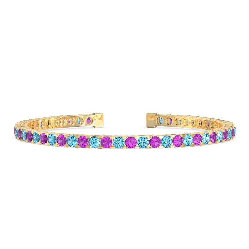 Allure Classic 4 Prong Flexible Bangle