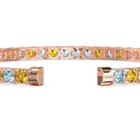 Allure Classic 4 Prong Flexible Bangle