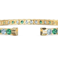 Allure Classic 4 Prong Flexible Bangle