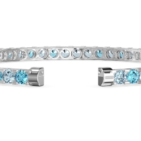 Allure Classic 4 Prong Flexible Bangle