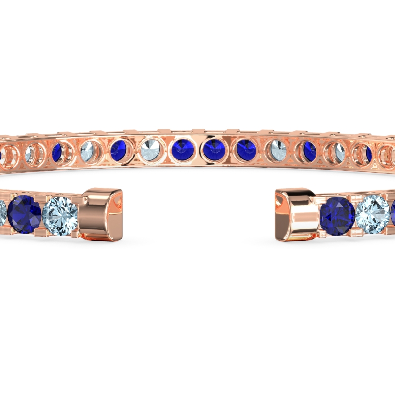 Allure Classic 4 Prong Flexible Bangle