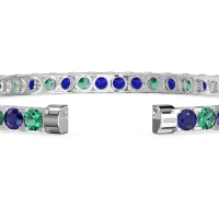 Allure Classic 4 Prong Flexible Bangle