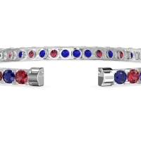 Allure Classic 4 Prong Flexible Bangle