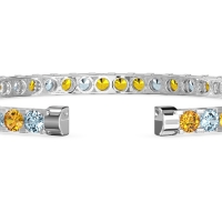 Allure Classic 4 Prong Flexible Bangle