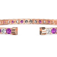 Allure Classic 4 Prong Flexible Bangle