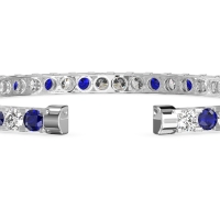 Allure Classic 4 Prong Flexible Bangle