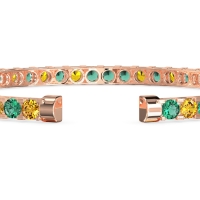 Allure Classic 4 Prong Flexible Bangle