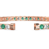 Allure Classic 4 Prong Flexible Bangle