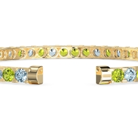 Allure Classic 4 Prong Flexible Bangle