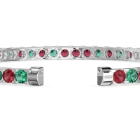 Allure Classic 4 Prong Flexible Bangle