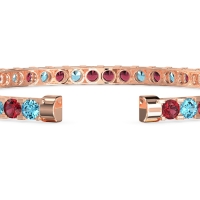 Allure Classic 4 Prong Flexible Bangle