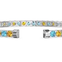 Allure Classic 4 Prong Flexible Bangle