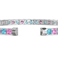 Allure Classic 4 Prong Flexible Bangle