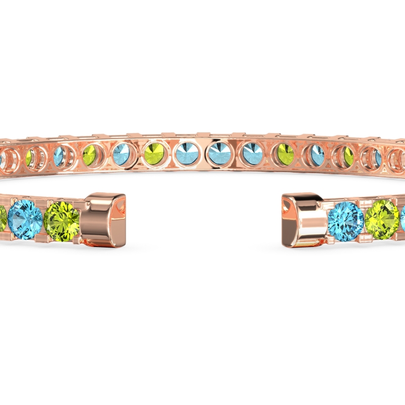 Allure Classic 4 Prong Flexible Bangle