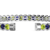 Half Bezel Eternal Flexible Bangle