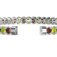 Half Bezel Eternal Flexible Bangle