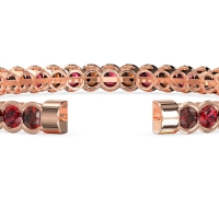 Half Bezel Eternal Flexible Bangle