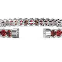 Half Bezel Eternal Flexible Bangle