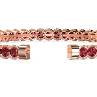 Half Bezel Eternal Flexible Bangle