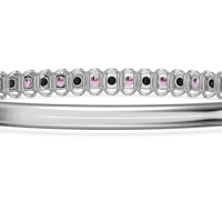 U Shaped Prong Bangle Bracelet