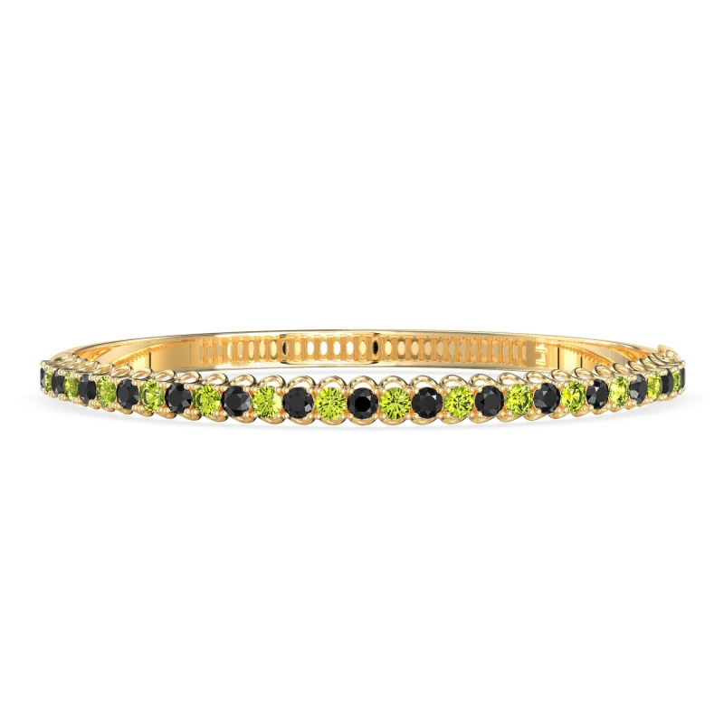 U Shaped Prong Bangle Bracelet